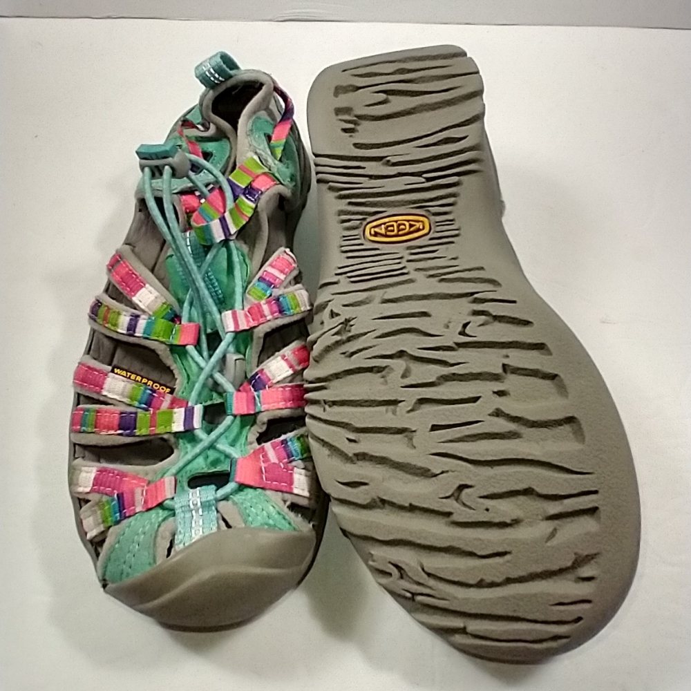 Keen Whisper Sport Sandals Raya Fusion Sandals Girl's sz 3 - Picture 8 of 9